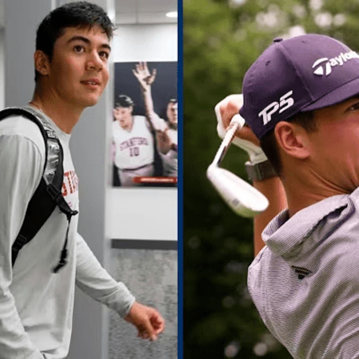 Day in The Life of a College Golfer College golfer preparing for a round during a typical training day