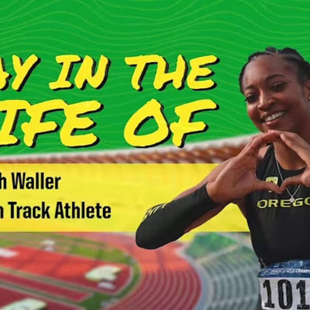 Day in The Life of a College Track & Field Athlete College track and field athlete training and competing during a typical day