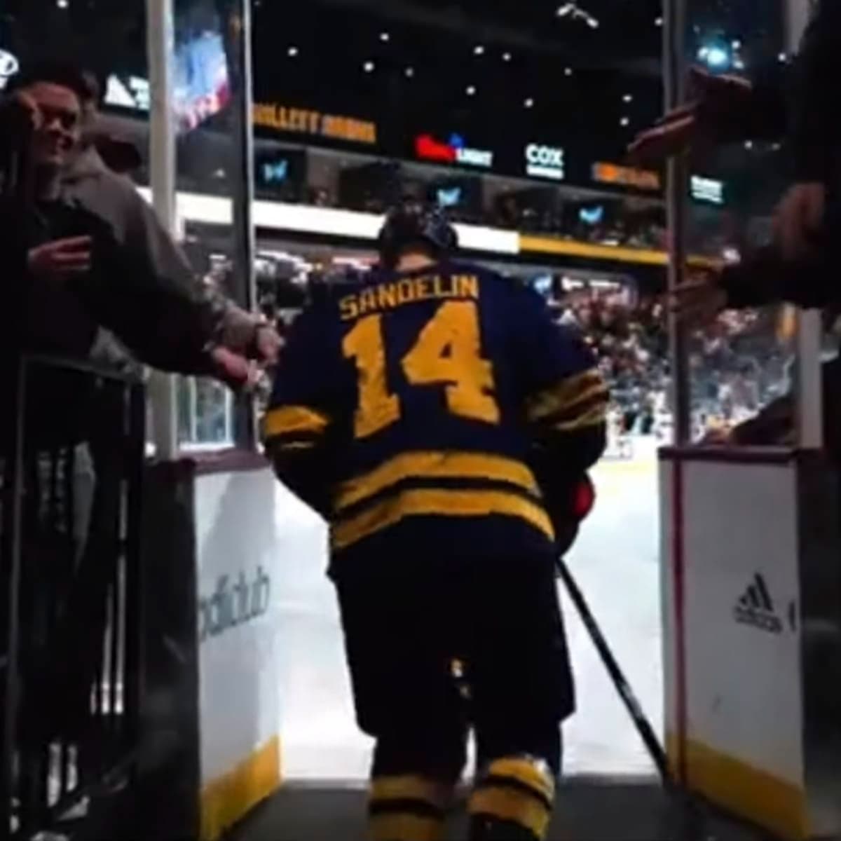 Hockey Passion College ice hockey players competing aggressively on the rink