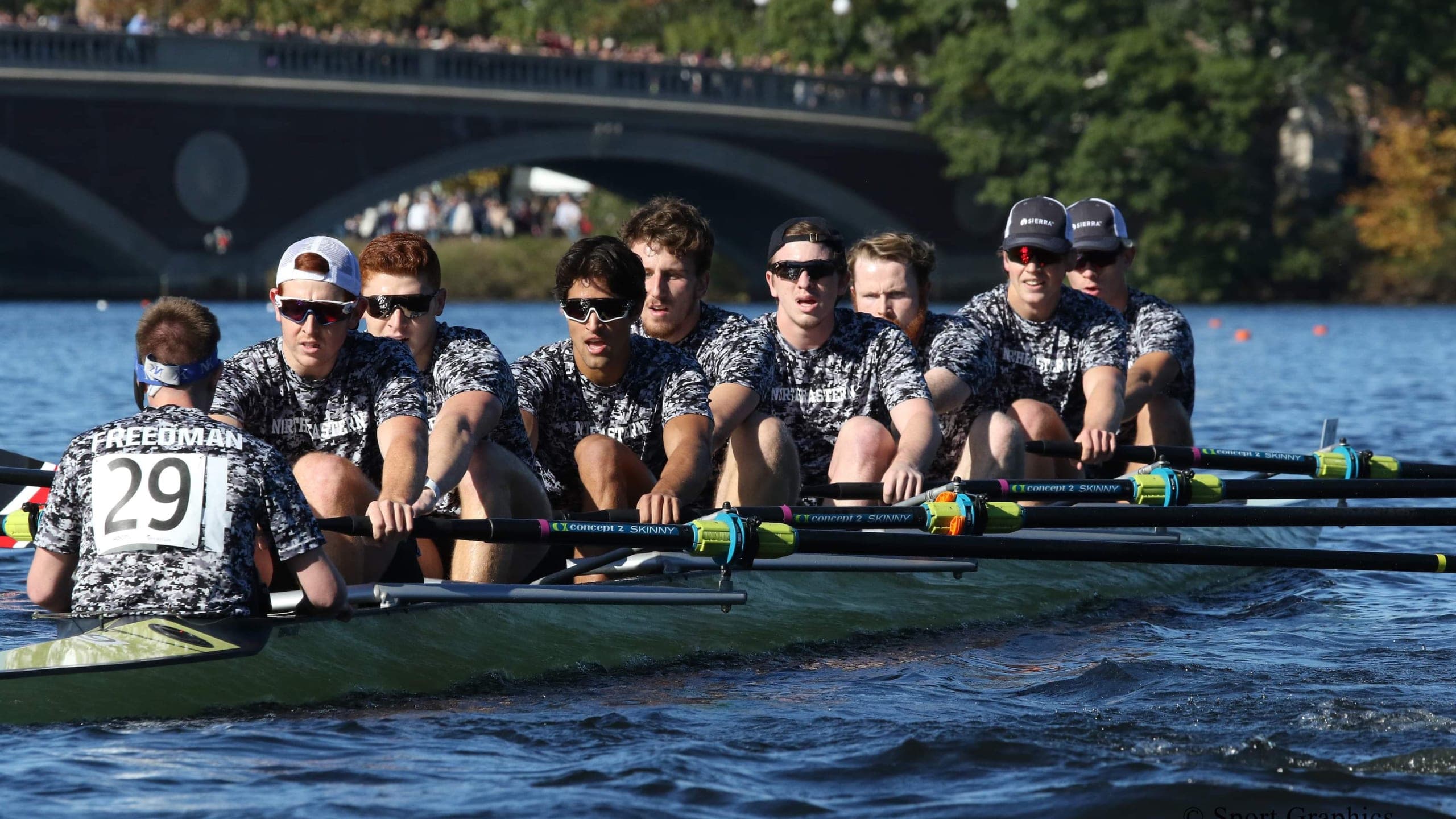 College Rowing athlete in action — U.S. college sports recruiting with Smarthlete.